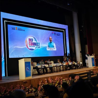 Attending Def Connect 4.0, 2024 at Manekshaw Centre, New Delhi—an inspiring platform showcasing innovation and collaboration in the defense sector!